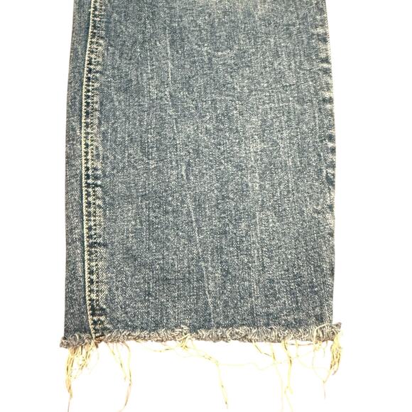 Gap Womens Boyfriend mid-rise jeans, distressed, stretch, Size 14 - Picture 2 of 6